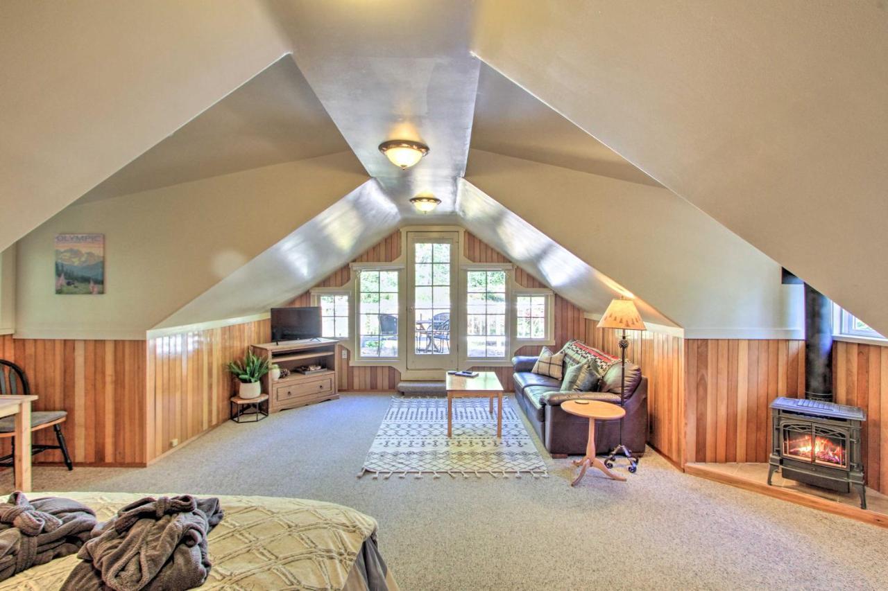 Owls Nest Studio With Hot Tub Hike Nearby! Ashford Esterno foto
